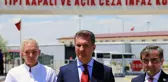 TDP Genel Başkanı Sarıgül, Aksaray'da cezaevi önünde 