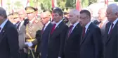 Cumhurbaşkanı Yardımcısı Oktay, Atatürk Anıtı'na çelenk koydu