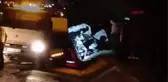 İSTANBUL-SİLİVRİ'DE TAKLA ATAN OTOMOBİL DEVRİLDİ 1 ÖLÜ, 1 YARALI