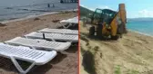Yer: Büyükada! Hasta atların itlaf edildiği noktadan sahile toprak taşındığı iddiası vatandaşları tedirgin etti