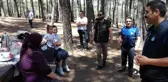 Sancaktepe'de Aydos Ormanı'nda orman yangınlarına karşı denetim