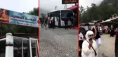Bungalov evlerinin geceliğinin 300 doları aştığı Uzungöl'de kaydedilen görüntü sosyal medyada gündem oldu