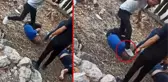 Baba oğlunu vurdu, saçmalar küçük çocuğa geldi! Olayı gören ailesi şahsı resmen linç etti