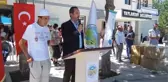Yaylakent beldesinde doğal gaz meşalesi yandı
