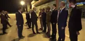 Bakan Soylu, şehit olan güvenlik korucularının taziyesine katıldı