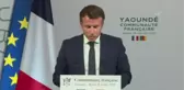Fransa Cumhurbaşkanı Macron: 