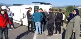 Tavşanlı'da işçi servisi devrildi: 11 yaralı