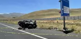Erzurum'da trafik kazasında kadın öldü, uzman çavuş eşi ile oğlu yaralandı