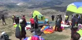Türkiye Yamaç Paraşütü Mesafe Şampiyonası Tokat'ta sürüyor