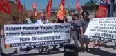 Hkp'den Asbestli Geminin Sökümünün Yapılacağı Firma Önünde Protesto Eylemi: 
