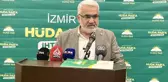 İzmir haberi... HÜDA PAR Genel Başkanı Yapıcıoğlu, İzmir'de konuştu