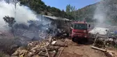 Son dakika haberi! Seydişehir'de ev ve samanlık yangını: 1 yaralı