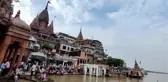 Aşırı yağışlar nedeniyle Hindistan'daki Ganj Nehri'de su seviyesi yükseldi