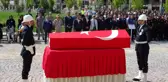 Beyin kanaması sonucu hayatını kaybeden polis memuru için tören düzenlendi