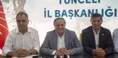 Tunceli politika haberleri: CHP Genel Başkan Yardımcısı Seyit Torun, Tunceli'de konuştu