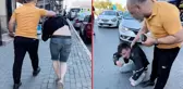 Kızına uyuşturucu madde satan şahsı, döve döve karakola götürdü