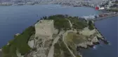Aydın haberleri! Kuşadası Güvercinada Kalesi'ni üç ayda 100 bin kişi ziyaret etti