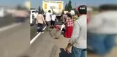 Son dakika haberleri! Önce ticari araç, sonra kamyonun çarptığı şahıs öldü