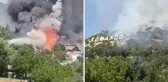 Şırnak'ta sayım sırasında askeri mühimmat deposunda patlama! O anlar kamerada