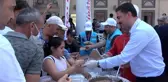 Kırıkkale gündem haberi | Kırıkkale'de vatandaşlara aşure ikram edildi
