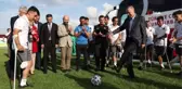 Cumhurbaşkanı Recep Tayyip Erdoğan, Ampute Futbol Takımı'nı ziyaret etti