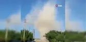 Elazığ haberi! Elazığ'da devasa hortum böyle görüntülendi