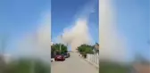 Elazığ haberi | Elazığ'da oluşan hortum kameraya yansıdı