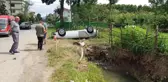 Samsun 3. sayfa: Samsun'da otomobil takla attı: 3 yaralı