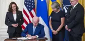 ABD Başkanı Biden, Finlandiya ve İsveç'in NATO'ya katılımına onay veren belgeleri imzaladı