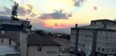 Gökyüzünü kızıla boyadı, görenler mest oldu