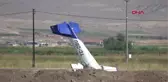 Son dakika haber! AFYONKARAHİSAR'DA KAZA KIRIMA UĞRAYAN UÇAĞIN ENKAZI KALDIRILDI