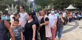 KAĞITHANE'DE METRELERCE AŞURE KUYRUĞU