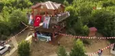 Kastamonu haber... Küre Dağları Milli Parkında zipline heyecanı yaşanıyor