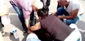 Otomobille çarpışan motosikletin sürücüsü yaralandı