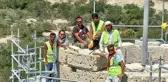 PATARA DENİZ FENERİ YÜKSELİRKEN, ANITSAL YAZIT YERİNE KONULDU