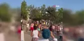 Son dakika haberi... Sahilde yumrukların uçuştuğu kavga kamerada