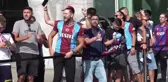 Trabzon spor haberi... Trabzonspor kafilesi Danimarka'da