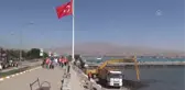 Van gündem: Van Gölü'nde dip çamuru temizliği