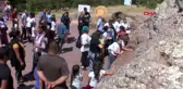 Nevşehir haber... HACIBEKTAŞ'TA 'DELİKLİ TAŞ' YOĞUNLUĞU