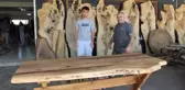 Balıkesir kültür sanat haberleri... Balıkesir'de atık ağaçlar maharetli ellerde sanat eserine dönüşüyor