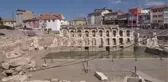 Tarihi Roma Hamamı'nda çevre düzenlemesi sürüyor
