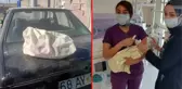Böyle vicdansızlık görülmedi! Yeni doğmuş bebeği arabanın üzerinde kaderine terk ettiler