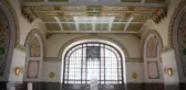  HAYDARPAŞA GARI BEKLEME SALONUNUN RESTORASYONUNDA SON DURUM GÖRÜNTÜLENDİ
