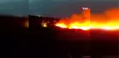 İtalya'nın Pantelleria Adası'nda orman yangını