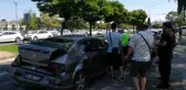 3 aracın karıştığı zincirleme trafik kazası: 1 yaralı