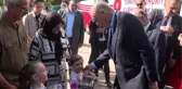 Cumhurbaşkanı Erdoğan bağ bozumuna katıldı