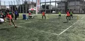 Fatih'te ayak tenisi turnuvası düzenlendi