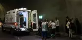 TÜNELDE TAKLA ATAN OTOMOBİLDEN FIRLAYAN SÜRÜCÜ AĞIR YARALANDI