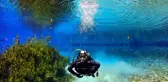 Dünyanın en berrak göllerden biri, dalış turizmiyle de adından söz ettiriyor