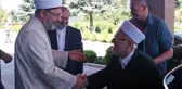 Mescid-i Aksa İmam Hatibi Sabri ve Mehmet Görmez'den Erbaş'a ziyaret